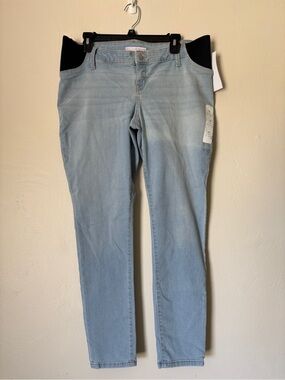 Isabel by Ingrid & Isabel Skinny + Side Panel Maternity Pant Size 12- FLAWED